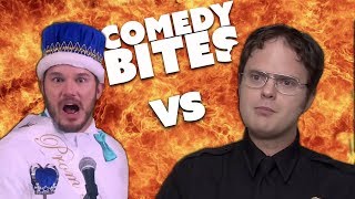 Dwight Schrute Vs Andy Dwyer  Comedy Bites [upl. by Goodrow]