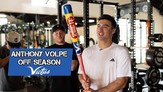 Anthony Volpe gets his custom Dubble Bubble bat for the Little League Classic  Victus Sports [upl. by Larry]