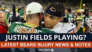 BREAKING Chicago Bears News Justin Fields FULL PARTICIPANT At Practice Playing vs Packers [upl. by Godrich]