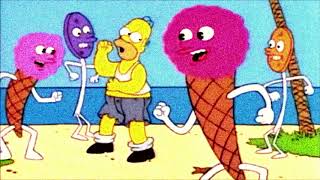 Homer Simpson dancing but it is Salted Caramel Ice Cream by Metronomy [upl. by Aivatnuahs966]