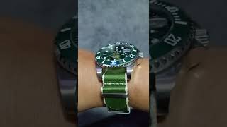 Pagani Design PD1639 Hulk Submariner Homage on Nato Strap [upl. by Erdnaek]