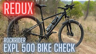 Bike Check REDUX  the RockRider EXPL 500 by Decathalon  in Portugal 4k cycling bikecheck [upl. by Cynarra486]