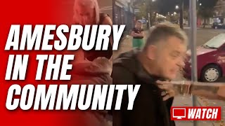 Amesbury in Drunken Shouting Match [upl. by Boff226]