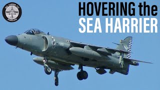 Hovering the Sea Harrier  Andrew Neofytou Clip [upl. by Nahtanhoj399]