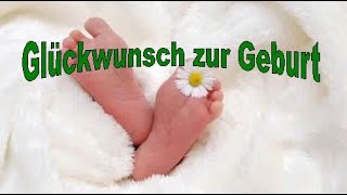 Shorts  Glückwünsche zur Geburt  Alles Gute zur Geburt eures Kindes  Glückwünsche WhatsApp [upl. by Eniamret]