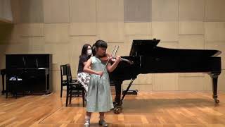 Beriot Concerto No9 in A Minor Violin Kahori 9 years [upl. by Adnavoj]