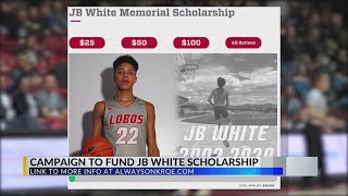 UNM launches campaign to fund JB White Memorial Scholarship [upl. by Madea]