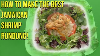 How To Make The Best Jamaican Shrimp Rundung With Smokepot [upl. by Aniar972]