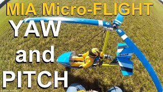 MIA EZ Gyro 20  RC Autogyro  Understanding Yaw and Pitch [upl. by Maressa]