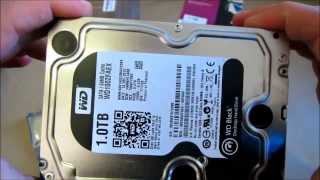 WD 1TB 35 inch Internal Hard Drive  Black  Standard Unboxing amp Review [upl. by Ellene]