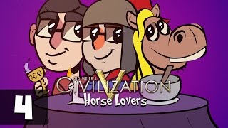 Civilization 5  Deity Twins  Horse Lovers  Part 4 [upl. by Einegue]