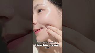 Using 3 ingredients method of facial hairremoval paste💗✨ aesthetic skincareguide suzhenedits [upl. by Ynneg]