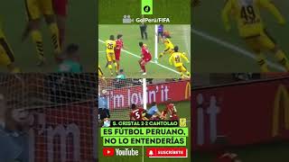 😱 Como en el Sudáfrica 2010 Yotún falló penal tras mano en el área  Cristal 22 Cantolao  shorts [upl. by Nino]