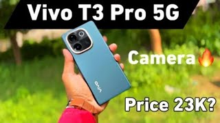 Vivo T3 Pro 5G 🔥Unboxing amp Camera test  Mr Tech King [upl. by Lexie558]