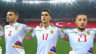 Anthem of Armenia at the Turkish stadium [upl. by Notsuh289]