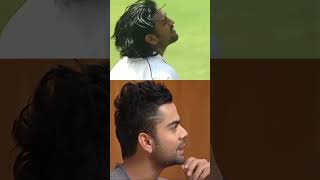 Virat kohli tells why Dhoni cut his long hair  Team India  Cricket [upl. by Amis]