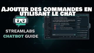 Ajoutersupprimer et modifier des commandes stream via le chat [upl. by Agbogla727]