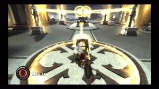 God of War Chains of Olympus Walkthrough Part 15 Temple Courtyard [upl. by Enelam]