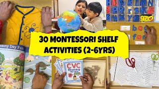 Montessori Activities For Kids 26yrs Old montessoriathome preschoolactivities homeschooling [upl. by Telracs]