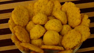 Cheese Balls recipe Cheese Wafers Recipe S1 Ep48 [upl. by Isac]