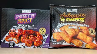 Iceland Sides Sweet N Spicy Chicken Bites  Iceland Sides Jalapeno amp Cheese Hash Brown Nuggets [upl. by Onilatac]