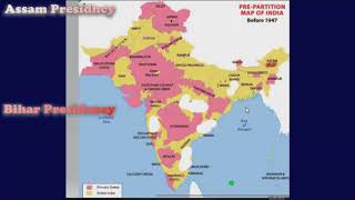 Formation of Indias states since independance with timeline  Part 01 [upl. by Ulla906]