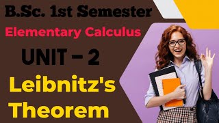 Leibnitzs TheoremBSc 1st SemesterElementary CalculusUnit  11 [upl. by Letisha]