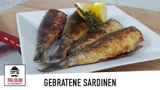 Gebratene Sardinen  theclubch  Rezept 24 [upl. by Tarryn]