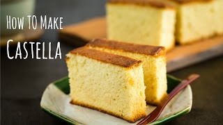 How to Make Castella Recipe カステラの作り方（レシピ） [upl. by Marmion]