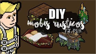 DIY  RÚSTICO  HABBO  FT PEH DO HABBLIVE [upl. by Ailaht]