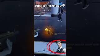 Rip Midas fortnite goofymemes funnymemes fortnitememes midas chapter2season2 [upl. by Anawed402]