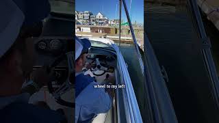 Docking Doesnt Have to be PERFECT Docking Tips with Bridge Marina PART 1 of 2 shorts [upl. by Rogers]