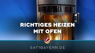 Heizen mit Ofen und Kamin So klappt es im Winter [upl. by Wolliw]