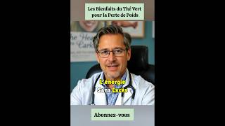 Les bienfaits du thé vert pour la pérte de poids facile science pertedepoids nutrition thé vert [upl. by Aicirtac]