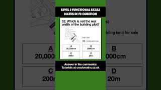 52 Using a Scale maths functionalskills [upl. by Leonteen]