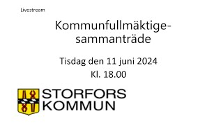 Storfors Kommunfullmäktige [upl. by Asirram]