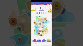 Unscrew it  Nuts and Bolts Jam Puzzle level 166 Hard [upl. by Tobey826]