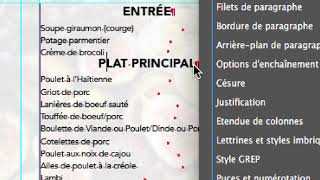 Colones et espacement dans InDesign [upl. by Annoyek]