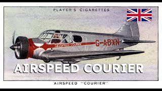 Airspeed Courier  Fast Retractable Long Distance Pioneer [upl. by Azeria13]