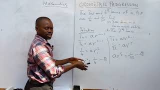 SEQUENCE CLASS 16 CRITICAL WAEC QUESTIONS ON GEOMETRIC PROGRESSION victorohia739 [upl. by Newbill837]