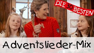 🕯 AdventsliederMix für Kinder 🕯  Kinderlieder zum Mitsingen und Bewegen [upl. by Eisse]