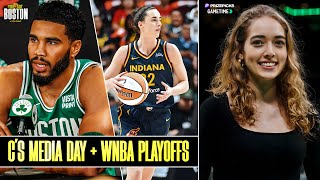 Celtics Media Day Preview  WNBA Playoff Updates  You Got Boston w Noa Dalzell [upl. by Picker]