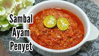 Indonesian Sambal Belacan Recipe  Sambel Terasi Tomat [upl. by Oribella]