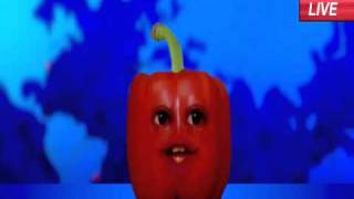 Annoying Orange DeathKnife AttackRed Pepper [upl. by Naid]