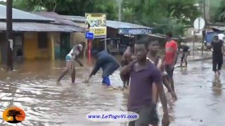 La ville dAtakpamé engloutie par les eaux de pluie  où sont Georges Aïdam et ses amis du RPTUNIR [upl. by Hoag]