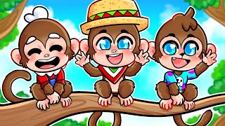 Nos convertimos en CHANGOS 🐵🍌 SILVIOGAMER en ULTIMATE MONKEY RACE 💛 [upl. by Ahseken]