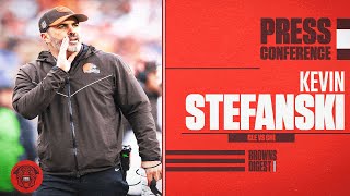 Browns Kevin Stefanski Post Game Press Conference After 2017 Win vs Bears [upl. by Notsyrb817]