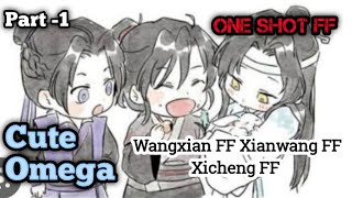 Cute Omega One Shot FF wangxian FF Xianwang FF and Xicheng FF in Hindi Explain [upl. by Eiramanad287]