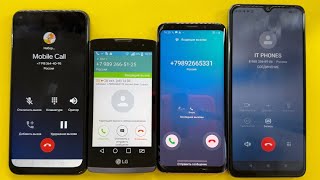 Mobile Calls on Phones Huawei P40 LGH324 Samsung Galaxy S9 Redmi A3 [upl. by Kissiah]