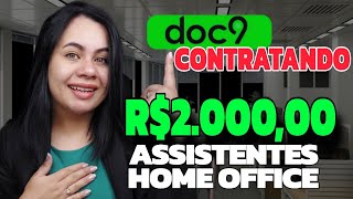 EMPRESA CONTRATANDO HOME OFFICE trabalho remoto [upl. by Neggem38]